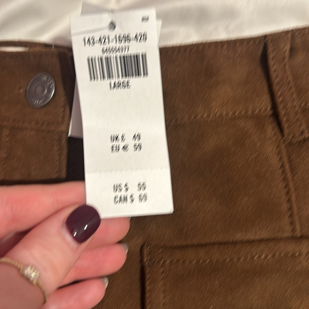 Abercrombie vegan suede skirt - Picture 2 of 5